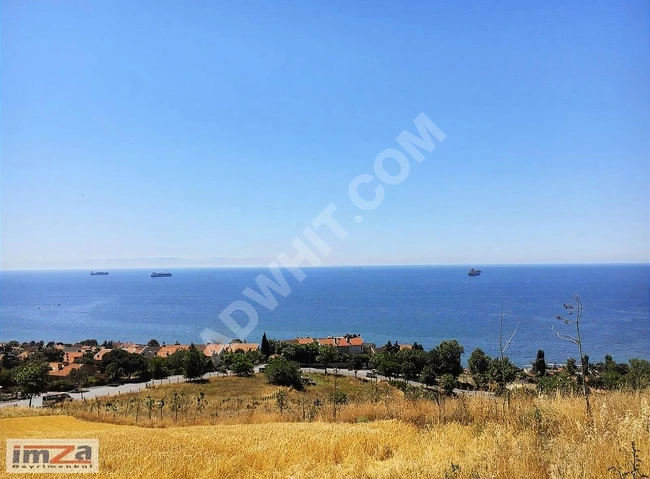 CADDE ÜZERİNDE TİCARİ+KONUT İMARLI 485 M2 DENİZ MANZARALI ARSA