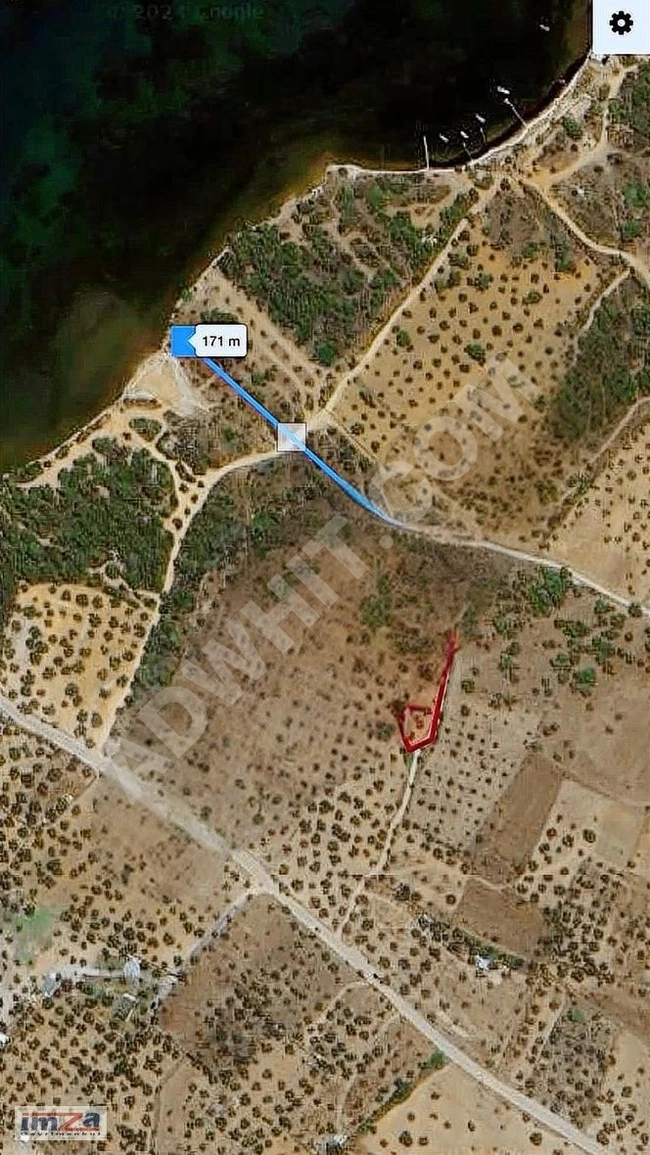 AYVALIK CUNDA, ÇATALTEPEDE, YOLA CEPHE, DENİZE YAKIN 9452m2