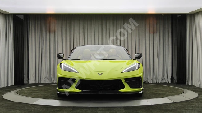 سيارة CORVETTE C8 3 LT موديل 2022 - إصدار الذكرى 70 سنة NAP كاربون حزمة GT2