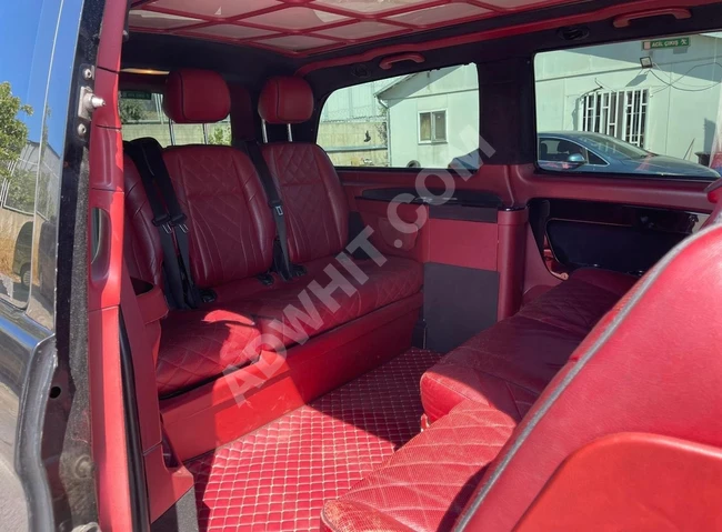 Mercedes Vito VIP van, model 2017, with regular maintenance, with a down payment of 200,000.