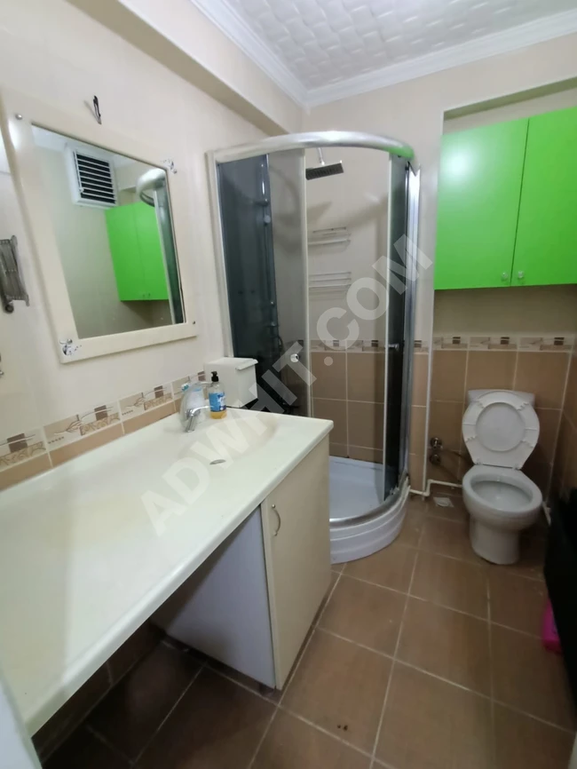 Emlak center'dan kiralık 1+1 salon 15 yıllık bina