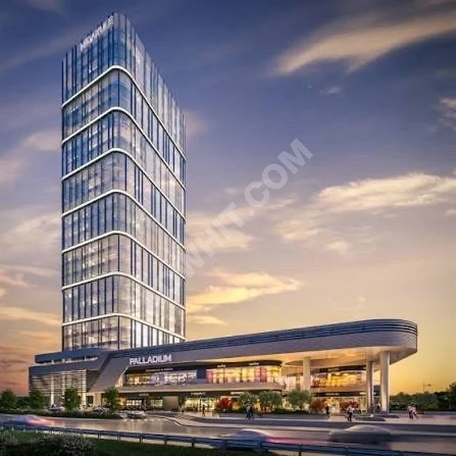 Satılık ticari ofis Kayaşehir Nidapark sitesi içinde.