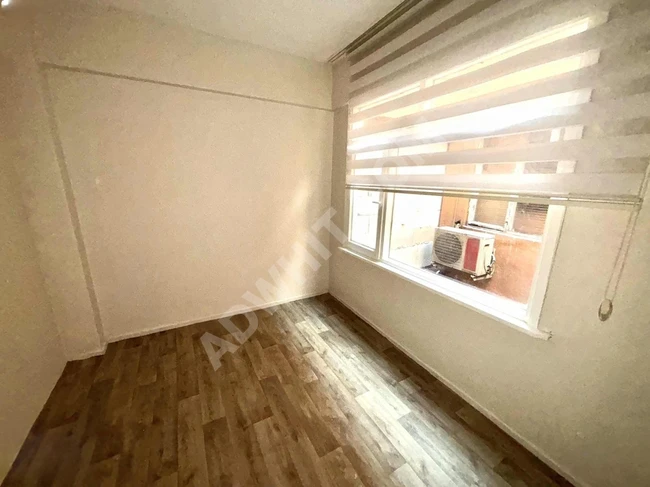 1+1 office with an area of 26 square meters on the front facade, fully renovated, for rent. In B.KÖY/CEVİZLİK.