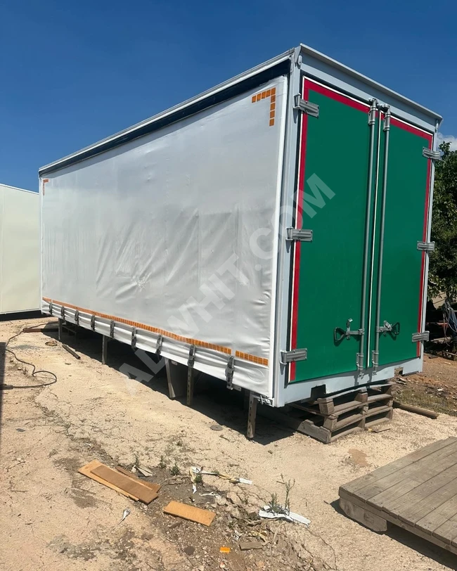 2.el sıfır ayarında brandalı uzun şase kamyon kasası