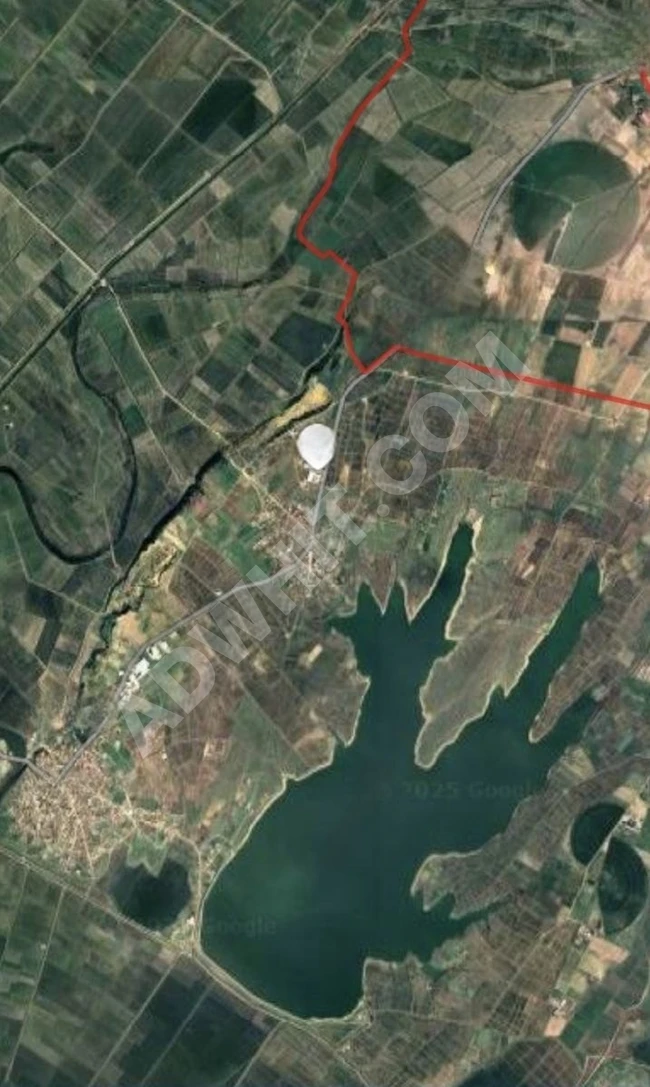 An agricultural land with an area of 6,750 square meters suitable for rice cultivation in İPSALA.