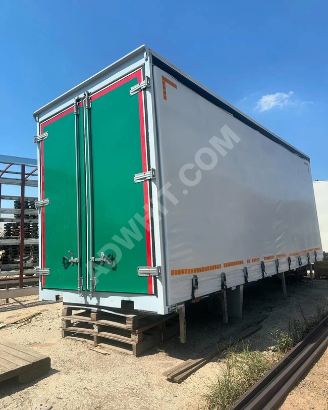 2.el sıfır ayarında brandalı uzun şase kamyon kasası