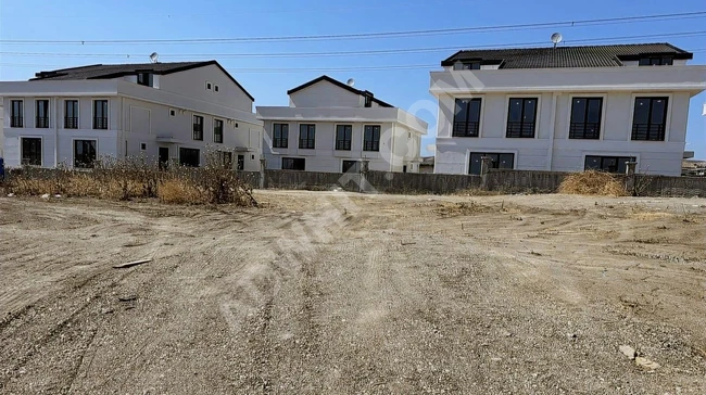 Land in a beautiful location, sea view, facing the road, single title deed in BALABAN.