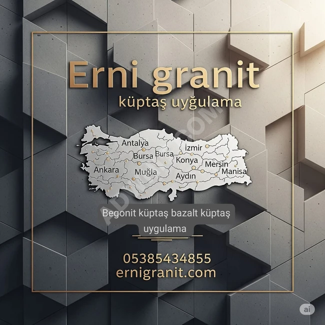 İzmit Kocaeli doğal granit küptaş begonit küptaş 