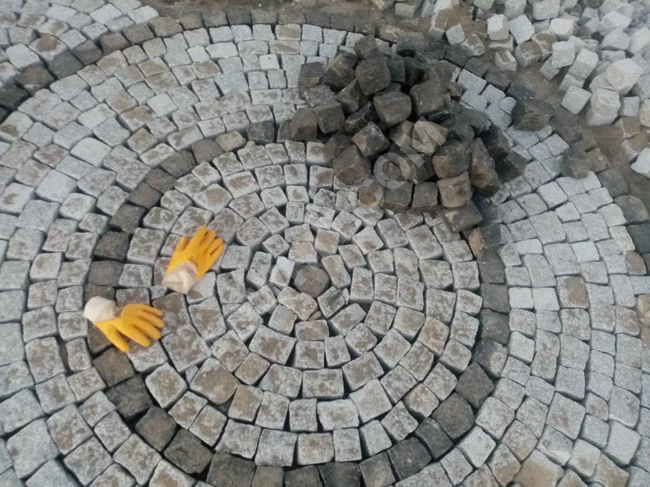 İzmit Kocaeli doğal granit küptaş begonit küptaş 