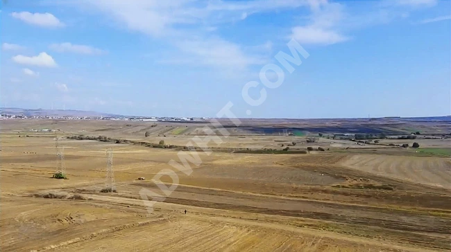 Land opportunity on the borders of DEĞİRMENKÖY, next to the industrial area!