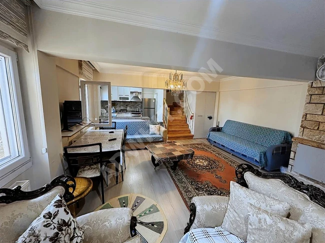 ARAPTEPE'DE DENİZ MANZARA ÇOK GÜZEL KONUM EŞYALI KİRALIK VİLLA