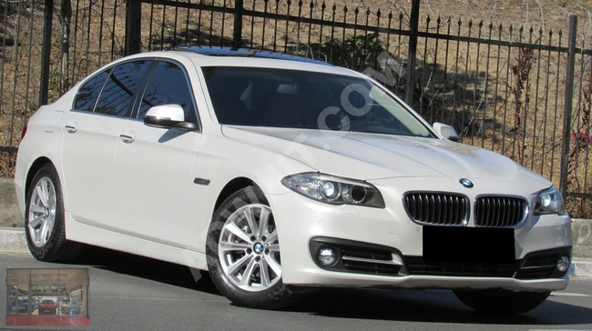 سيارة BMW 520i Premium موديل 2015 خروج من الوكالة بدون أخطاء/صيانة دورية/لا مثيل لها
