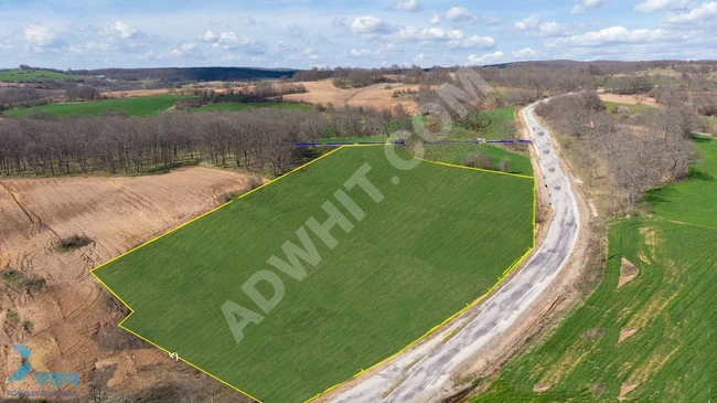 KIRKLARELİ BÖLGESİNDE ASFALT CEPHE KELEPİR ARSA BULUNMAZ FIRSAT