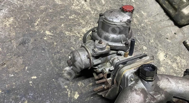 MERCEDES W115 230 كاربوريتور ومانيفولد سحب (أصلي) مستعمل