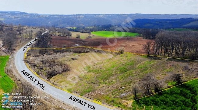 KIRKLARELİ İNCİSİ KOFÇAZDA ASFALT CEPHE ÇİFTLİK YAPIMINA UYGUN