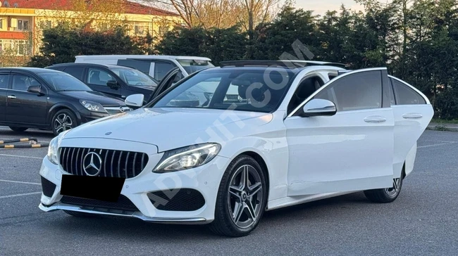 بلا أخطاء، بدون طلاء، بدون حوادث، MERCEDES C 200 AMG إصدار خاص...