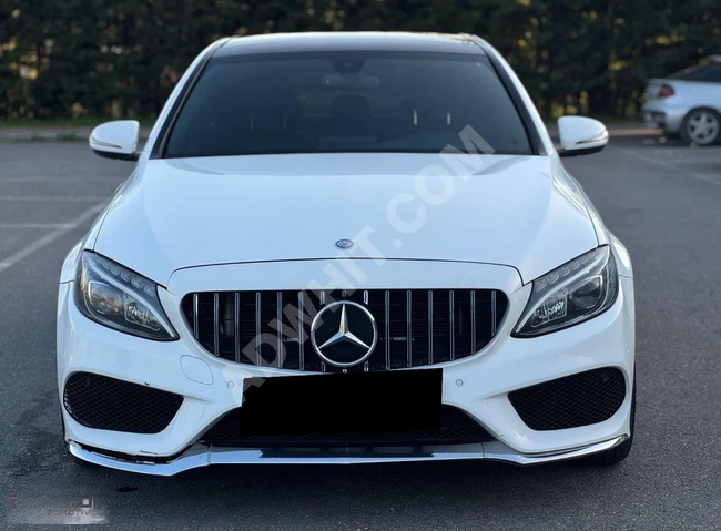 بلا أخطاء، بدون طلاء، بدون حوادث، MERCEDES C 200 AMG إصدار خاص...