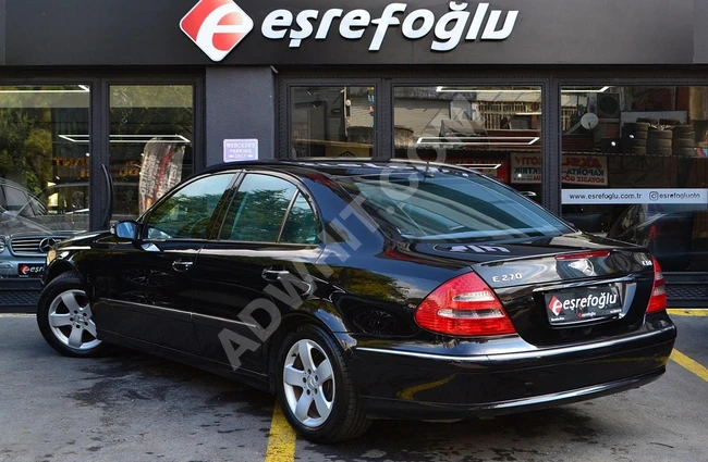 EŞREFOĞLU 2002 E270 CDİ SUNROOF, DEĞİŞENSİZ, MASRAFSIZ