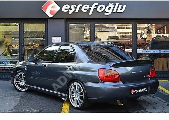 EŞREFOĞLU 2002 SUBARU İMPREZA STİ 600+ (TS PLAKALI ARAÇ)