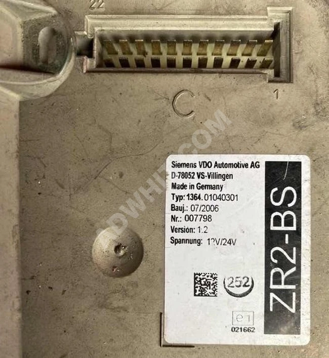 ZR2-BS MAN/MERCEDES KONTROL ÜNİTE BEYNİ (ORJİNAL) ÖZEN OTOMOTİV