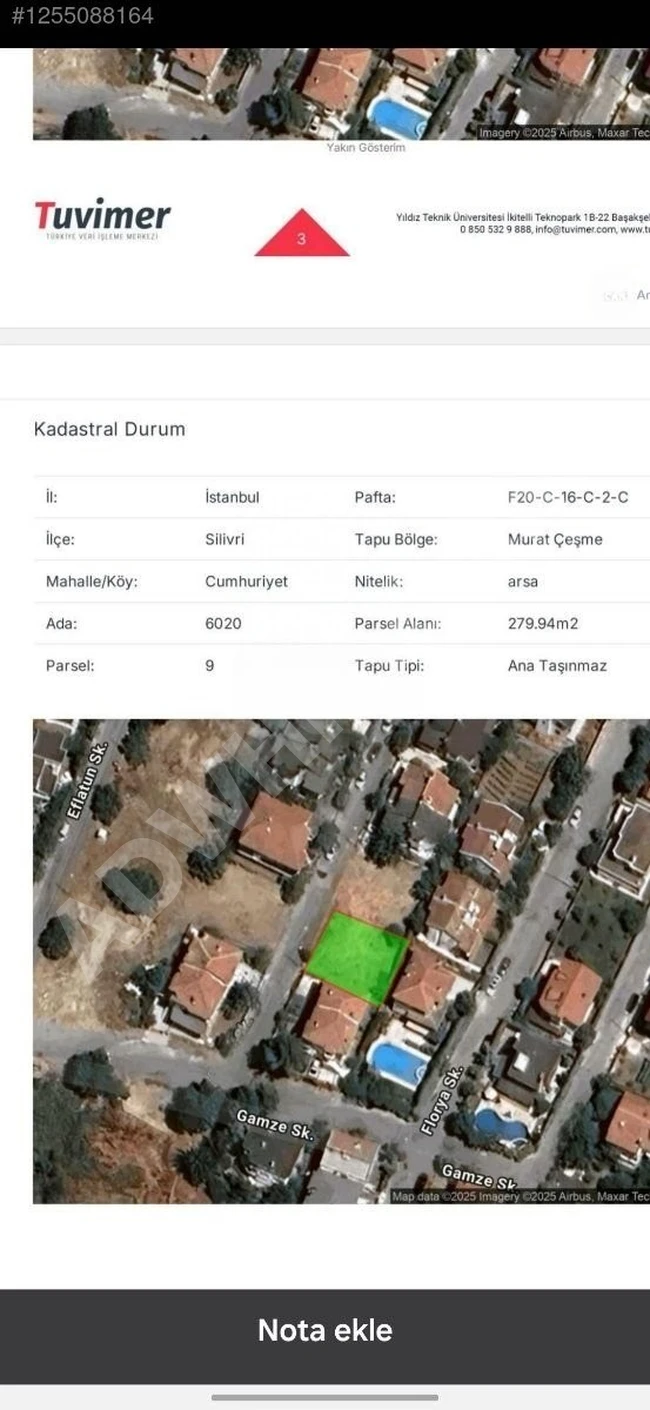 SİLİVRİ SEMİZKUMLAR CUMHURİYET MAH DENİZE 100 METRE 280 M2 ARSA