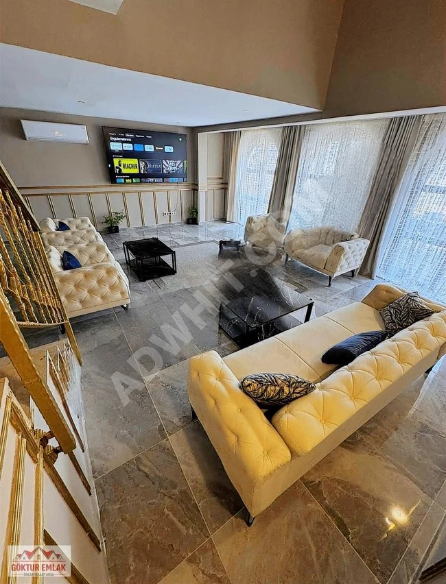 MANAVGAT CLAUDİUS PARK SİTESİNDE FULL EŞYALI SATILIK VİLLA