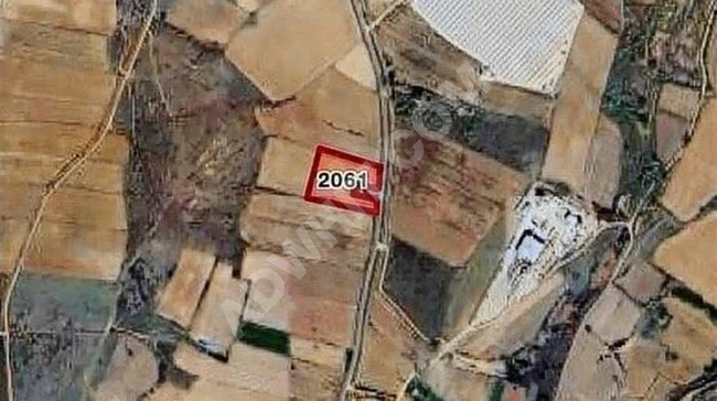 A plot of land with an area of 11,553 square meters on the road in KIRKLARELİ ASİLBEY.