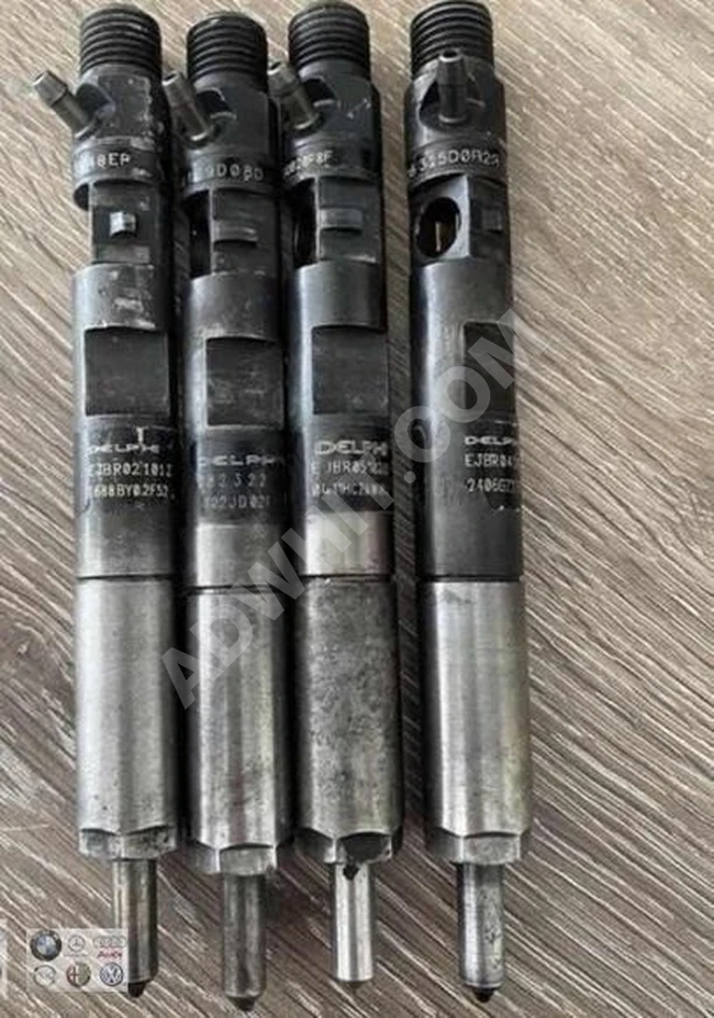 Set of injectors RENAULT CLIO/MEGANE 1.5 diesel (original) used