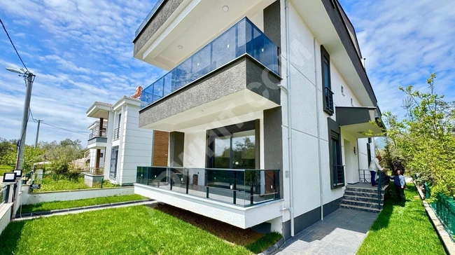 منزل مستقل فاخر 4+1 بإطلالة على البحر والجبل في GÜRE