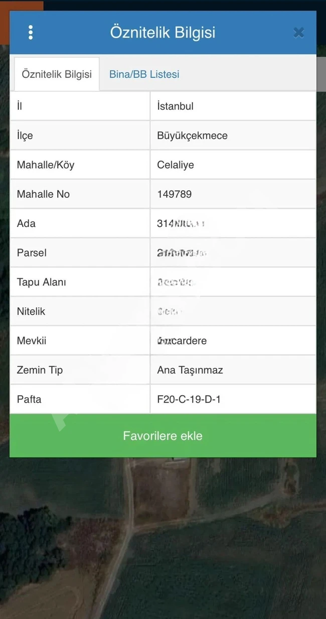 Celaliye'de Satılık 1202 M2 Tek Tapu Tarla