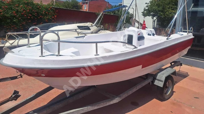 4.60 sıfır tekne // full aksesuarlı.1 günlük fiyat 90.000₺