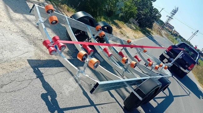 Poinr'den imalattan 3 ton kapasiteli 6.5 metre römork