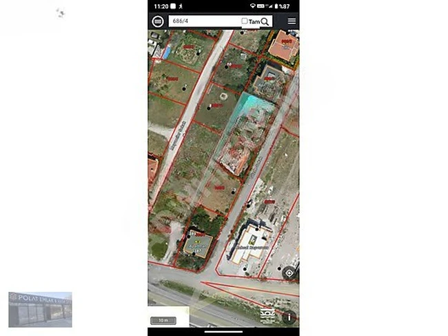 CELALİYEDE SATILIK 270 MT DENİZE 50 MT MESAFEDE