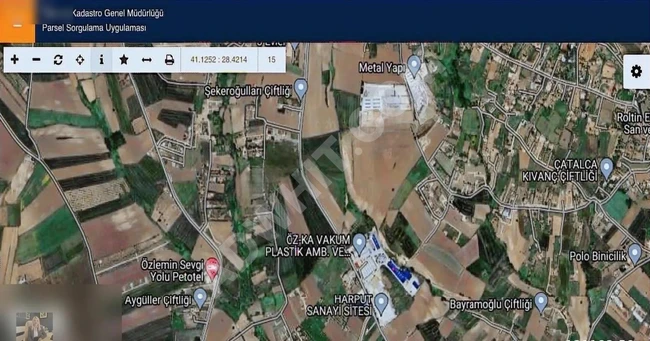 Kökerler Gayrimenkul'den Çatalca'da 10.215 M2 Satılık Tarla