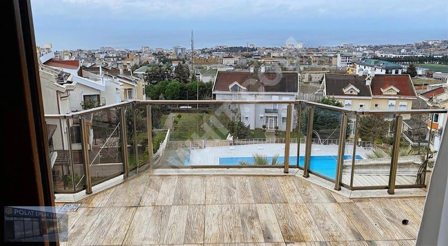 BÜYÜKÇEKMECE CELALİYEDE KİRALIK SİTE İÇİNDE HAVUZLU EŞYALI VİLLA