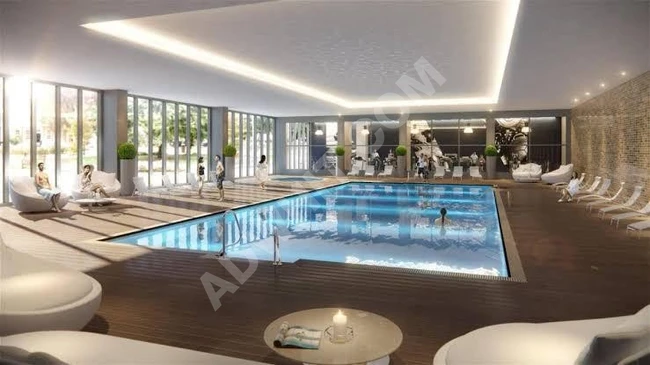 Lüks eşyalı 2+1 daire