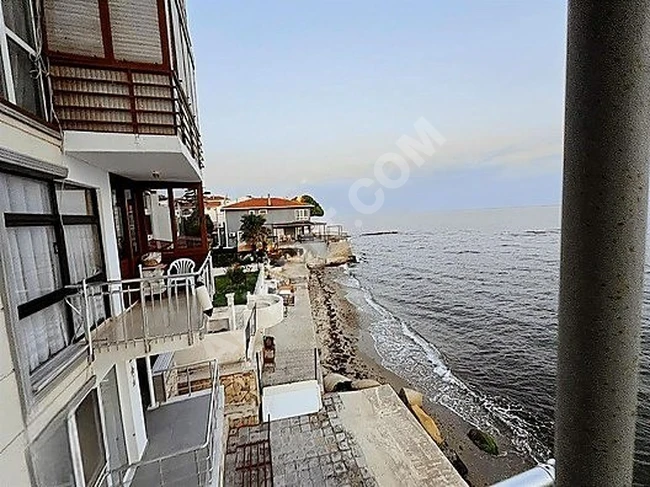 1+0 studio apartment for sale directly on the sea with no fees