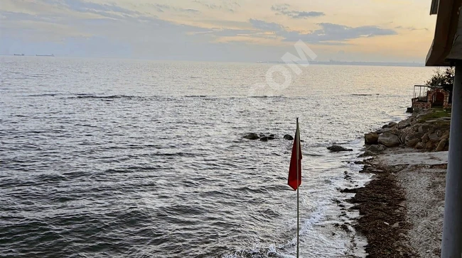 1+0 studio apartment for sale directly on the sea with no fees