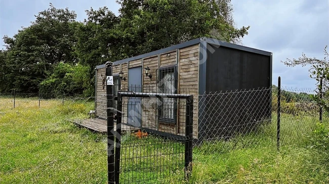 ÇATALCA KARACAKÖY'DE İÇİNDE KONTEYNER OLAN 350M2 TARLA