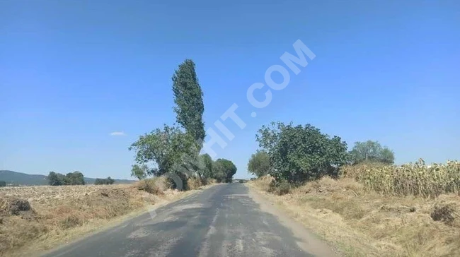 GELİBOLU BAYRAMIÇ KÖYÜNDE ASFALTA CEPHE 3200M2 TARLA