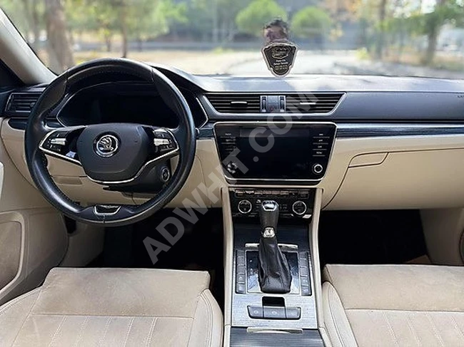 سيارة SKODA SUPERB 1.6TDI PRESTIGE موديل 2020 - كاملة المواصفات