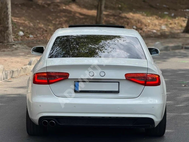 سيارة AUDİ A4 QUATTRO موديل 2014 ديزل مع فتحة سقف