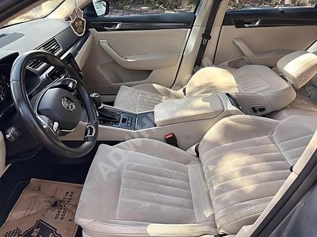 سيارة SKODA SUPERB 1.6TDI PRESTIGE موديل 2020 - كاملة المواصفات