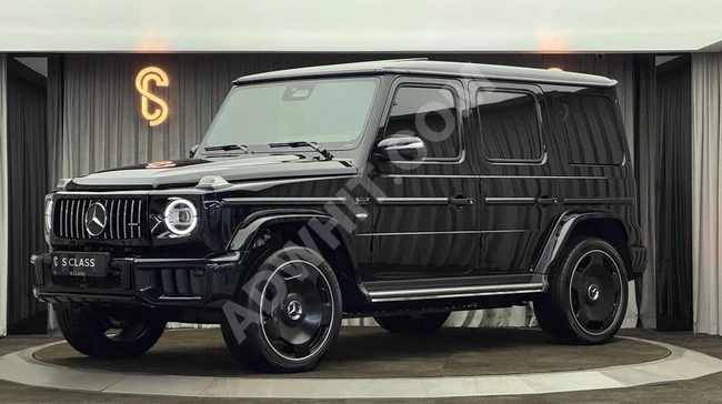 MERCEDES G580 EQ G-TURN BURMESTER car, 2025 model