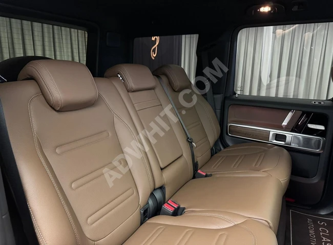 MERCEDES G580 EQ G-TURN BURMESTER car, 2025 model