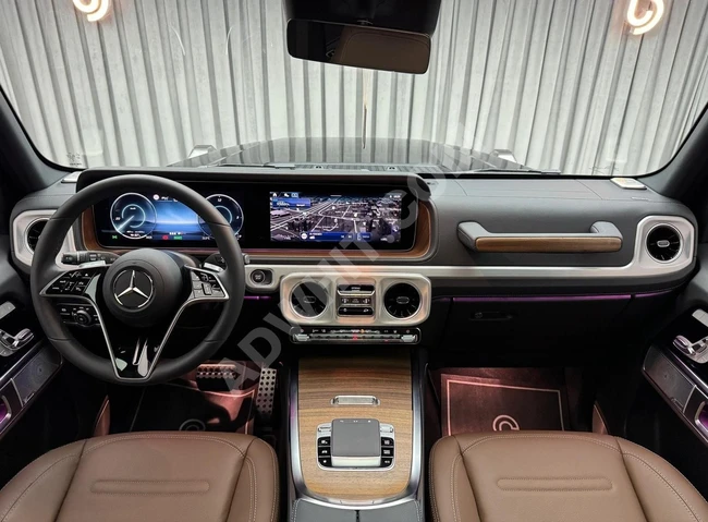 MERCEDES G580 EQ G-TURN BURMESTER car, 2025 model