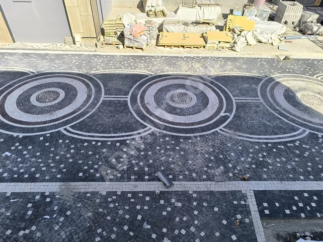 İstanbul begonit küptaş granit küptaş uygulama ekibi Halil usta 