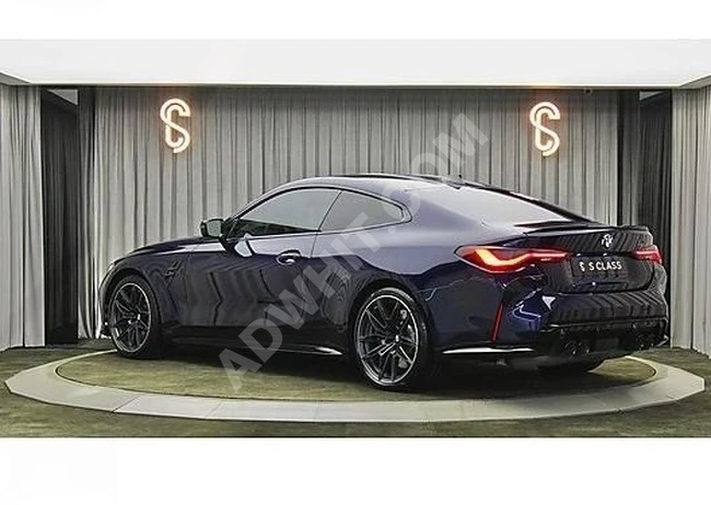 سيارة BMW M4 COMPETITION xDRIVE موديل 2022 بدون حوادث، خروج وكالة