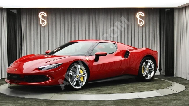 SCLASS 2023 FERRARI 296 GTB HYBRID 830HP CARBON KOLTUK LIFT BAYİ