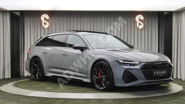 SCLASS 2025 AUDI RS6 PERFORMANCE 630 HP ARKA AKS B&O HEAD UP